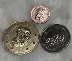 ハリーポッター グリンゴッツ銀行 コイン 3枚セット
