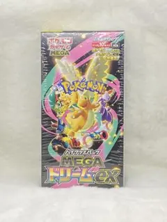 ポケモンカードゲーム MEGAドリームEX 10パック入 シュリンク付き