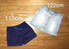 スカート、ショートパンツ☆110cm・H&M