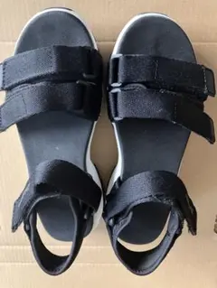 Dickies ブラック スポーツサンダル