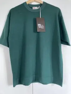 【新品】Traditional Weatherwear 半袖ニット グリーンのサムネイル