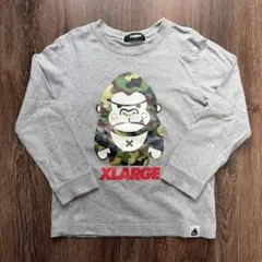 XLARGE キッズ 長袖カットソー 120cm