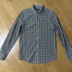 A.P.C. チェック柄 ボタンダウンシャツ Sサイズ