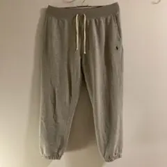 美品 POLO RALPH LAUREN スウェット パンツ グレー 裏起毛