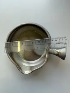 茶道具 持ち手付き 片口陶器