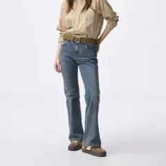 スリムフレアジーンズ65