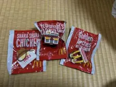 【未開封・レトロ】マクドナルド ハッピーセット おもちゃ 3点セット 約20年前
