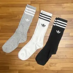 adidas レディースソックス3足セット（未使用）