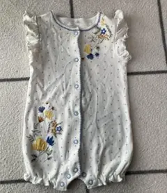 next 花柄刺ロンパース 70㎝