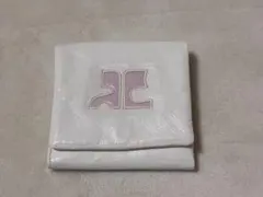 courrèges ホワイト 二つ折り財布のサムネイル