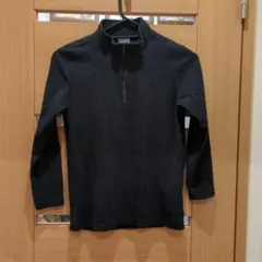 キッズ　スノーボード・スキー インナーウエア フリース 黒 140