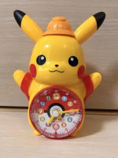 レトロ】ポケットモンスター タオルハンガークロック ピカチュウ 2001
