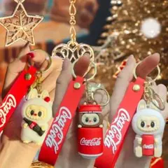 ラブブキーホルダー コカ・コーラ☆イベントレア商品 3点セット
