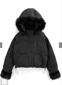 GRL　マルチway フード付　ファーダウンジャケット