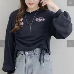 【新品未使用】ドロスト裏毛プルオーバー　トレーナー