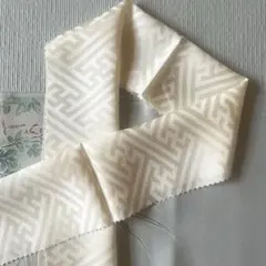 1017 半襟帯揚げセット　正絹