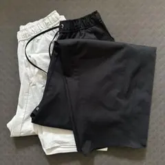 GU バレルレッグプルオンパンツQ 2本セット