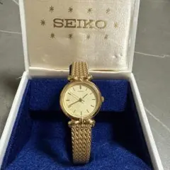 SEIKO　2P21-0260 ゴールド アナログ腕時計