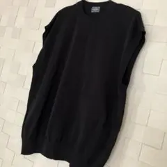RODEO CROWNS ロデオクラウンズ クルーネック ベスト 黒のサムネイル