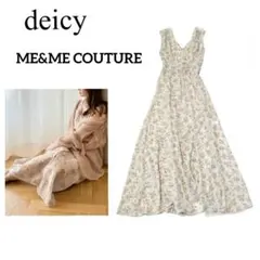 DEICY ME COUTURE フラワープリントドレス