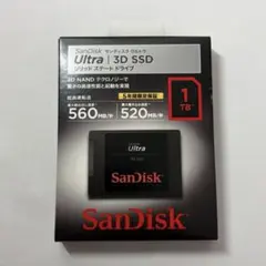 【新品未開封】SanDisk Ultra 3D SSD 1TBのサムネイル