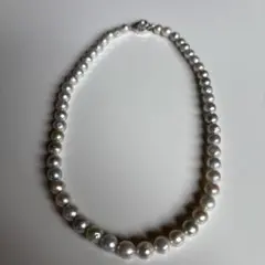 テリ強☆大珠】本真珠 パール ネックレス 8.5mm 45cm 42.2g - メルカリ