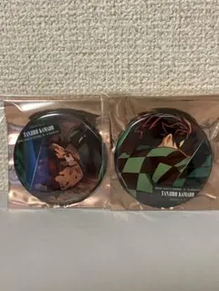 鬼滅の刃　ものがたる背中　缶バッジ　竈門炭治郎