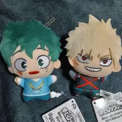 僕のヒーローアカデミア ちびぐるみ / 緑谷&爆豪