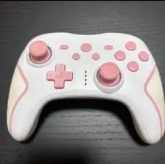 最終値下げ！！【Switch】ワイヤレスコントローラー ホワイト ピンク