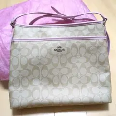 【新品未使用】COACH コーチショルダーバッグ クロスボディ シグネチャー