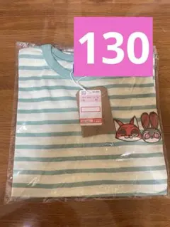 しまむら ズートピア ハッピーバッグ Tシャツ 130 キッズ 未開封