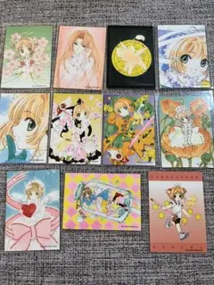カードキャプターさくら 原作版 トレカ まとめ売り クロウカード編 当時物】カードキャプターさくら 原作版トレカ クロウカード編 10枚