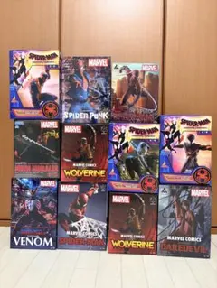MARVEL スパイダーマン他　 フィギュア１１体セット　未開封　11