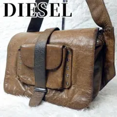 DIESEL Archive 00s SKIN PARTS レザーショルダー
