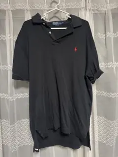 POLO RALPH LAUREN ブラック ポロシャツ XL - メルカリ