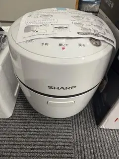 SHARP HEALSIO 炊飯器 ホワイト　２人前 SHARP HEALSIO 炊飯器 ホワイト 2人前 2025年最新】シャープヘルシオ