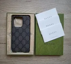 GUCCI iPhone15 Pro ケース GGスプリームのサムネイル
