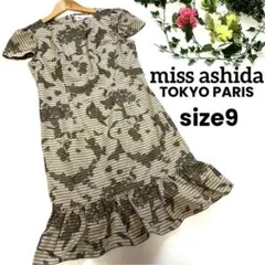 miss ashida ミスアシダ 天使柄 フレンチスリーブ ワンピースのサムネイル
