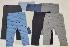 【8点まとめ売り】UNIQLOベビー レギンスセット 80cm