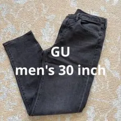 GU ストレッチスリムジーンズ 30 インチ グレーのサムネイル