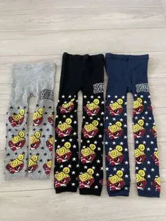 ヒスミニ　ヒステリックミニ　キッズレギンス　タイツ3点セット　中古