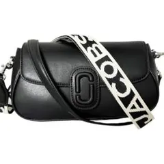 新品■マークジェイコブス ザ ラージ クローバー ショルダーバッグ ブラック