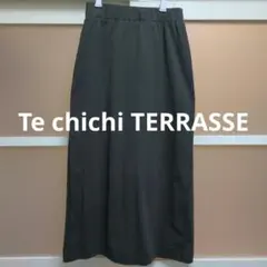 テチチテラス techichi ロングスカート チャコール グレー スカート 夏のサムネイル