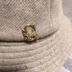 ★CA4LA　ツイードハット　ベージュ（超美品）