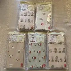 ユニクロ PEANUTS ベビー肌着 70、80、90サイズ 5枚セット