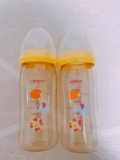 pigeon 母乳実感　哺乳瓶 240ml 2本セット　プラスチック