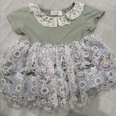 ウィルメリー　花柄レース切り替えトップスのサムネイル