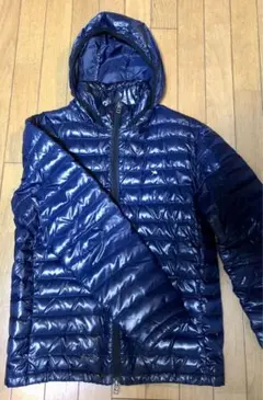 アーノルドパーマー　ネイビー フード付き ダウンジャケット