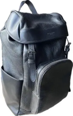 【美品】COACH リュック ヘンリー ペプルドレザー A4、PC収納可 大容量のサムネイル