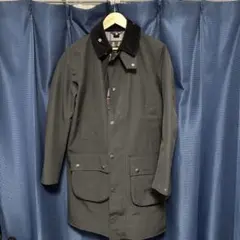 極美品 バブアー NEW BURGHLEY 2LAYER ノンオイル 黒 38M - メルカリ